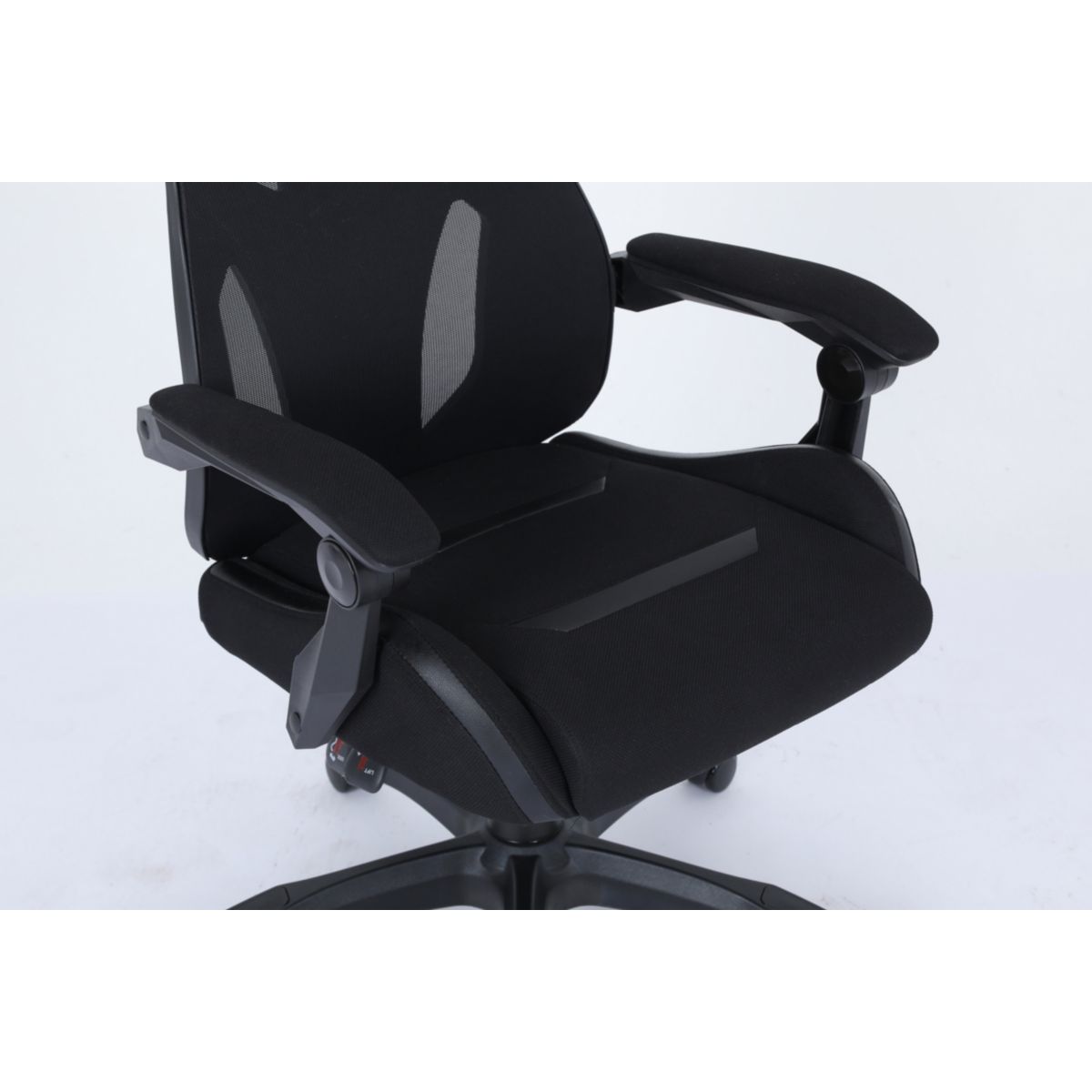 Chaise gaming KS BARIUM BLACK couleur unique, THE G-LAB