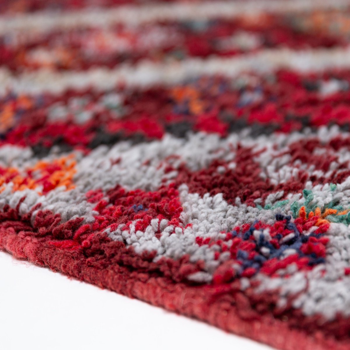 Tapis shaggy EMIL rouge, FLAIR RUGS