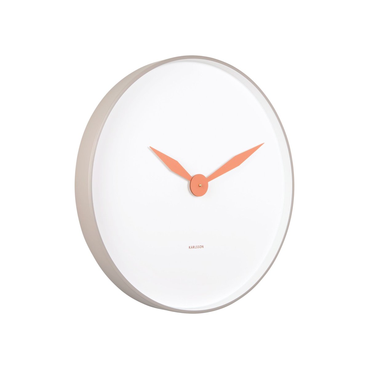 Horloge Murale Fer ALBATROSS gris, KARLSSON