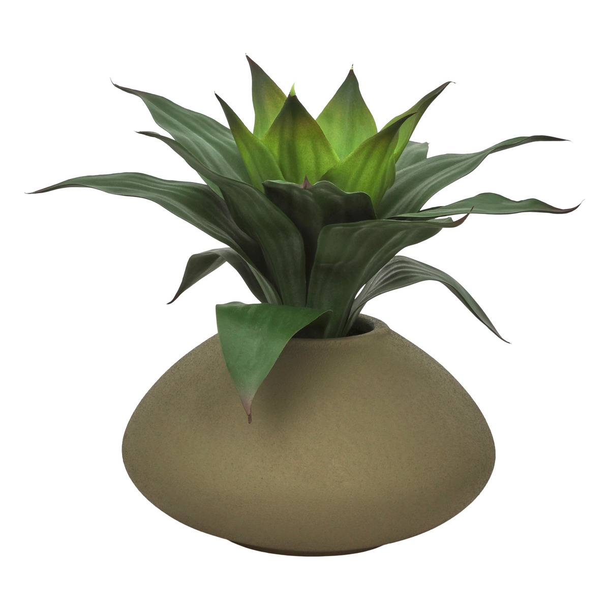 Plante artificielle avec vase Nyer modèle b, ATMOSPHERA