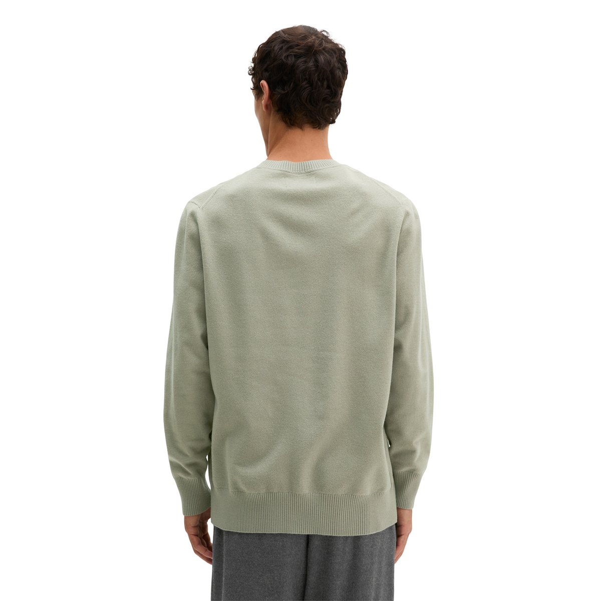 Pull ample aspect laine foulée gris, MARC O'POLO