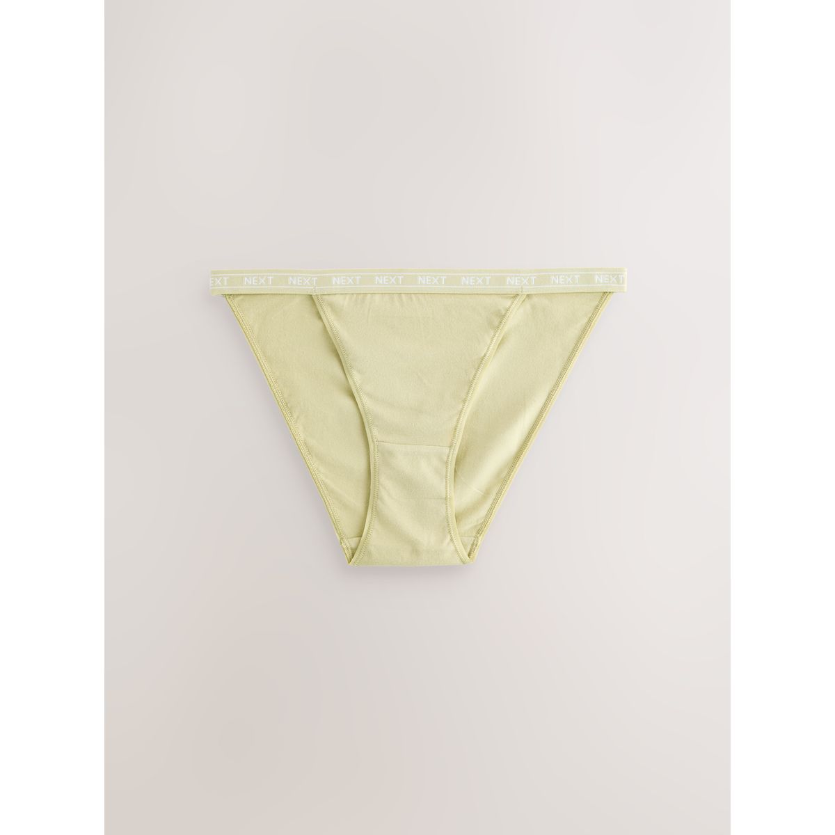 Culotte en coton à logo, lot de 4 rose/jaune/bleu/vert, NEXT