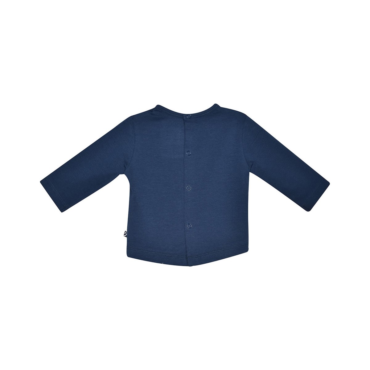 Tshirt salopette mingo maille long bebe bleu, SUCRE D'ORGE