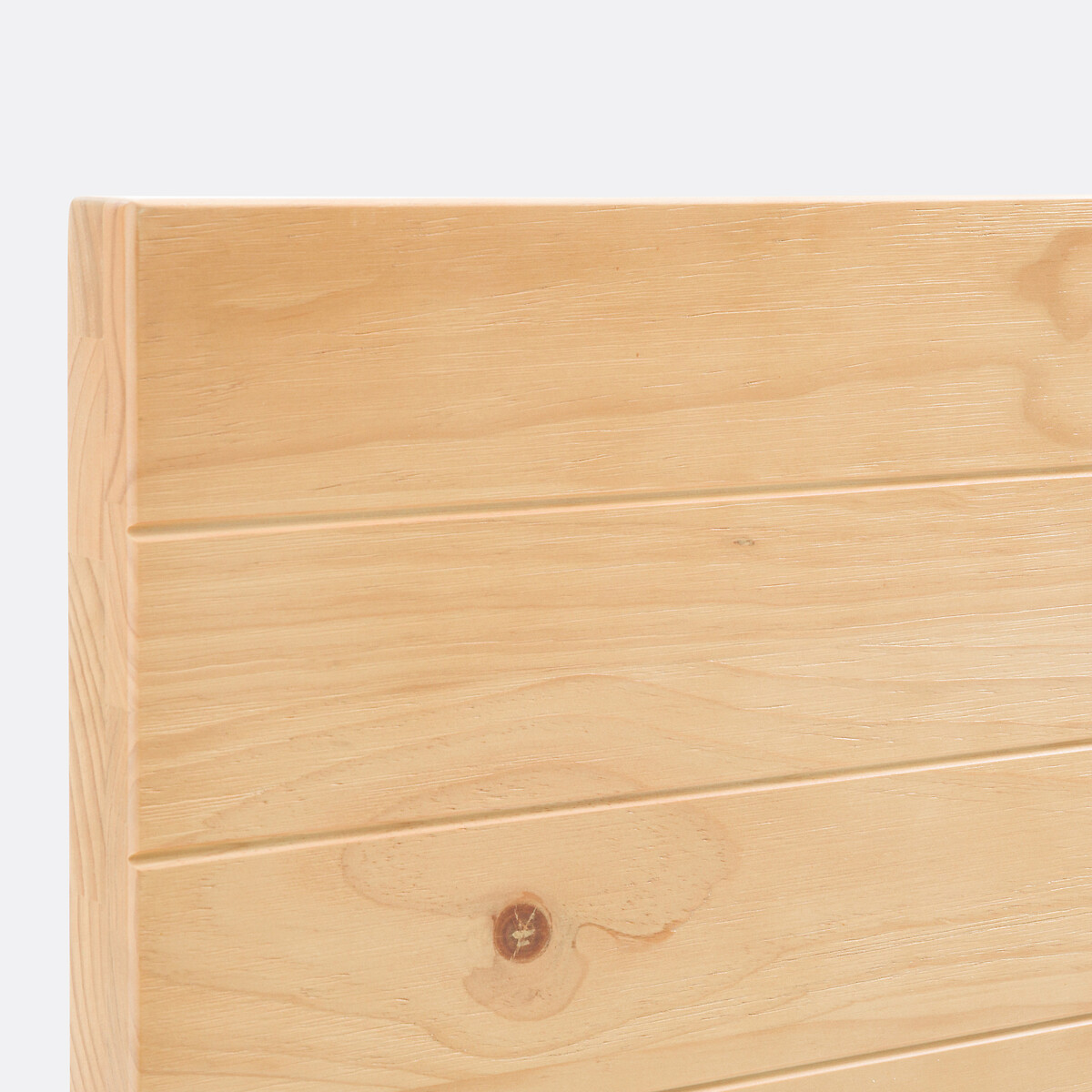 Jalun Brushed Solid Pine Headboard light wood, LA REDOUTE INTERIEURS