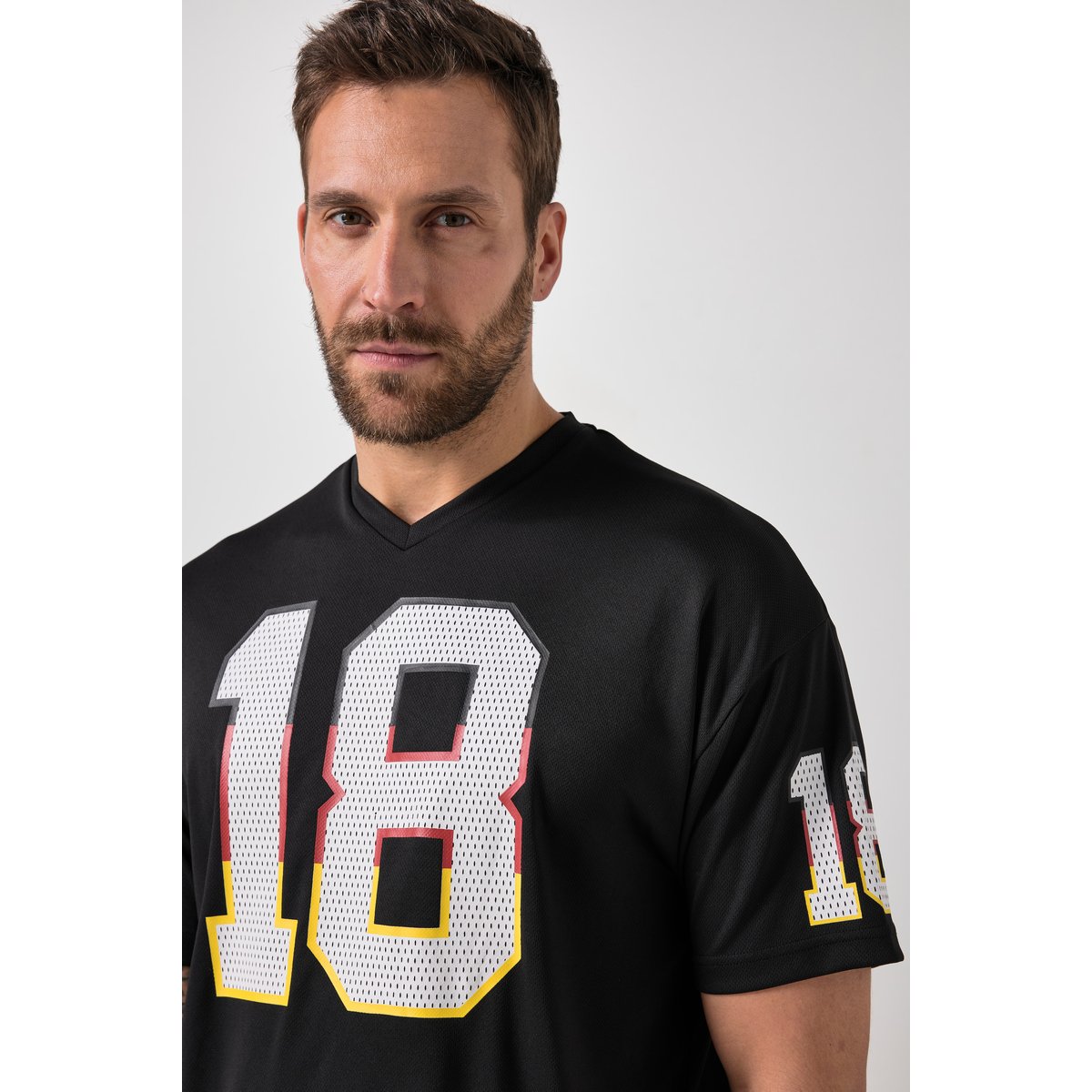 Maillot, manches courtes noir, JP1880
