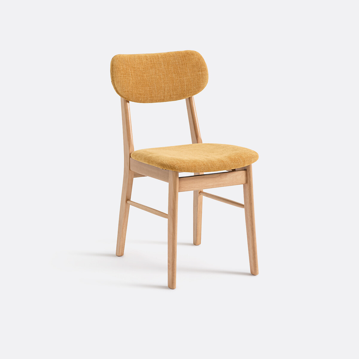 Chaise vintage, Selyn jaune, LA REDOUTE INTERIEURS