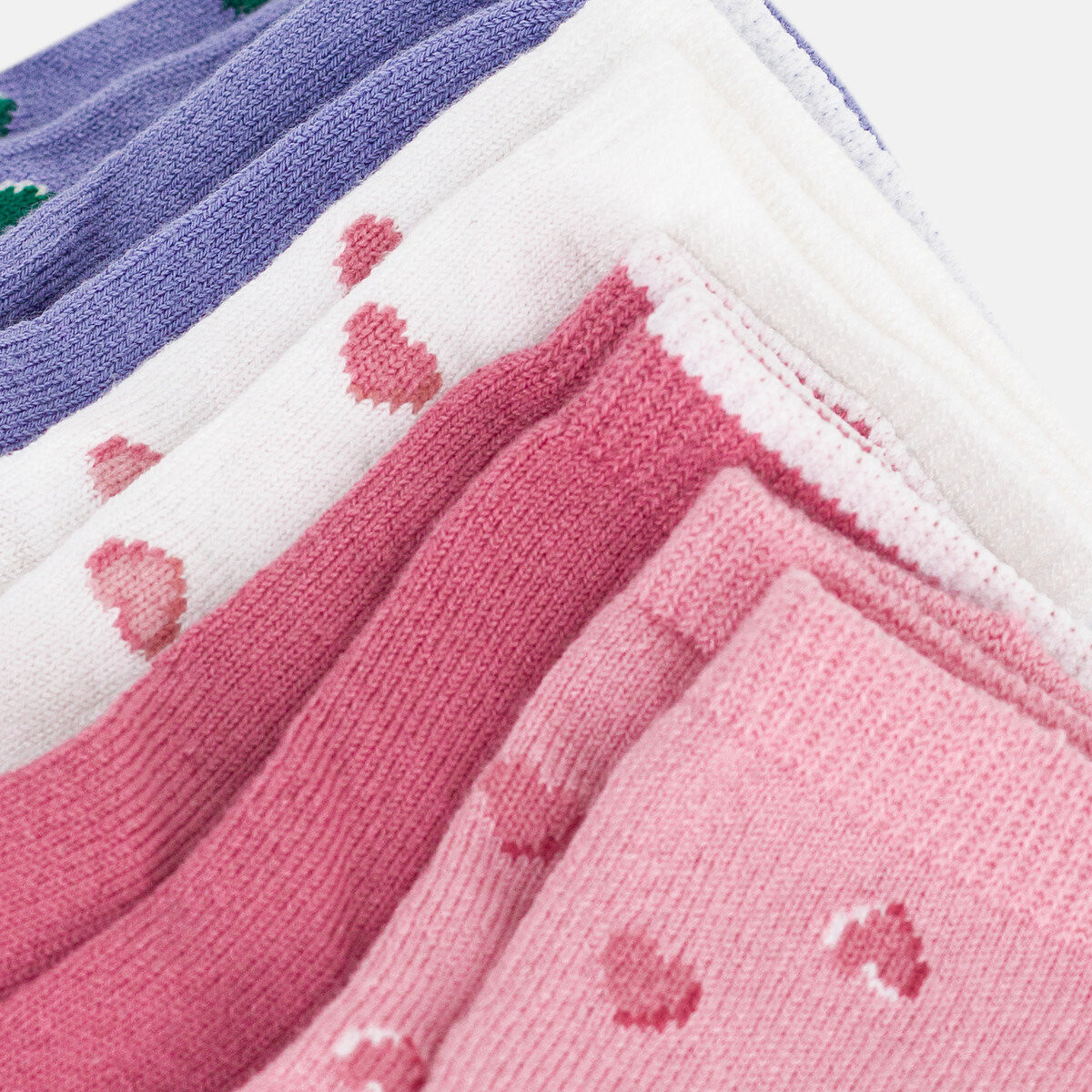 Confezione da 5 paia di calze multicolore, PETIT BATEAU