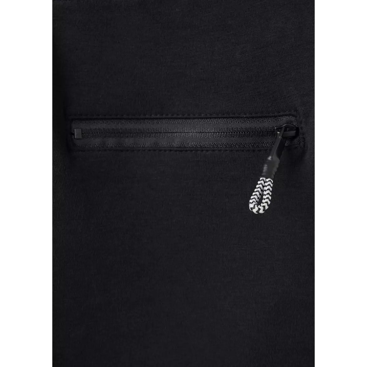 Pantalon jogger coton noir, MANGO KIDS