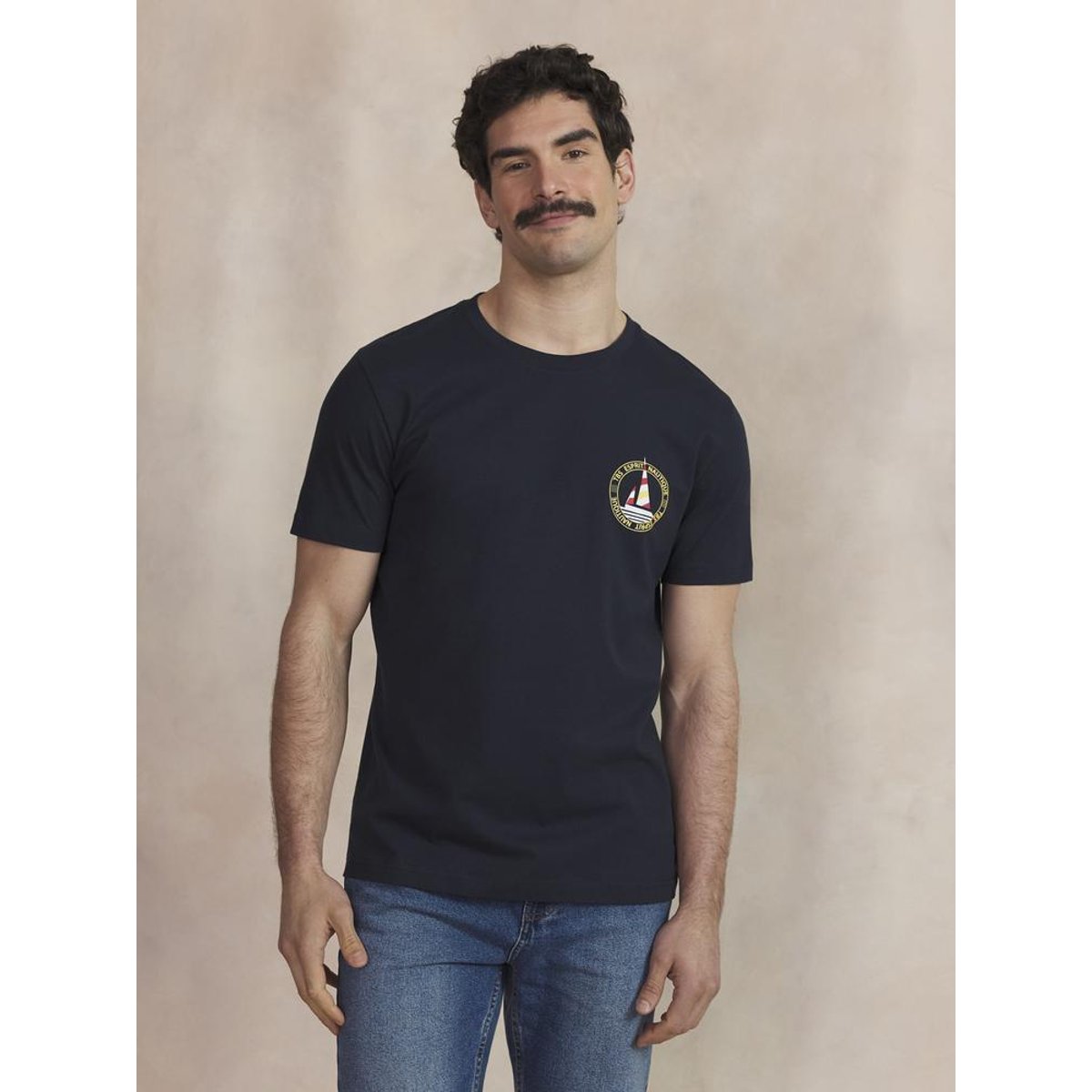 T-shirt manches courtes KYSONTEE marine, TBS