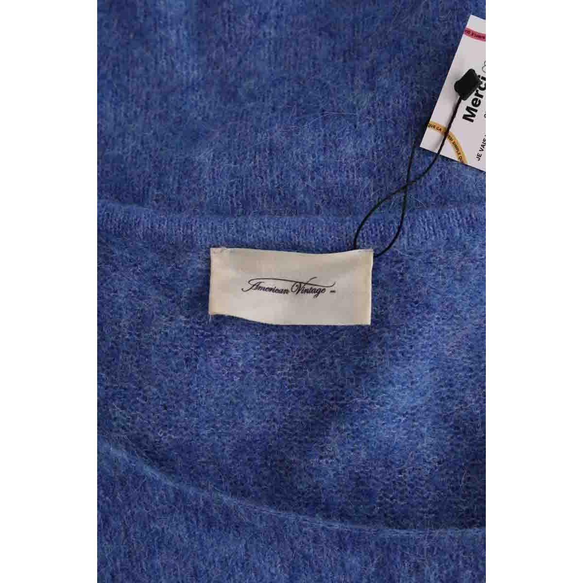 Pull - Bon État bleu, AMERICAN VINTAGE