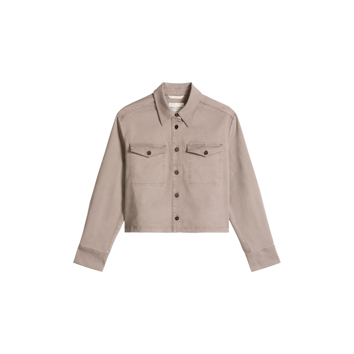 Survêtement oversize en sergé de coton brossé marron, MARC O'POLO