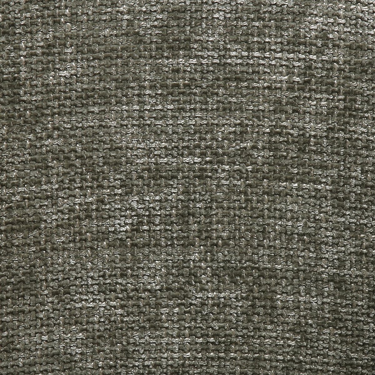 Lot de 2 chaises en tissu chenille et noyer avec accoudoirs RUSTI vert, HABITAT