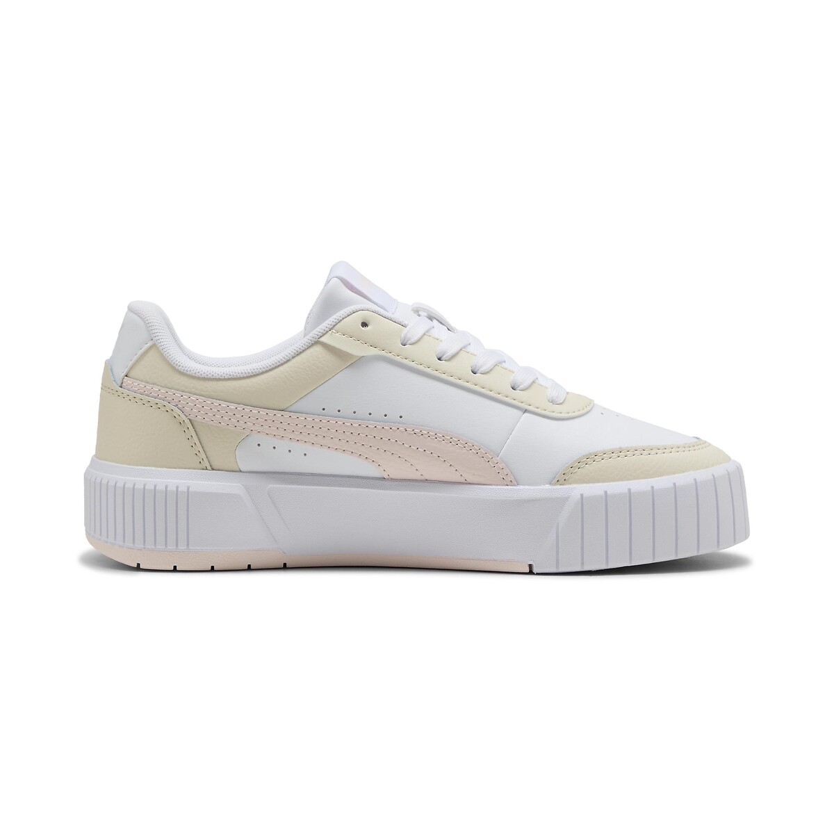 Baskets Carina Mia blanc/beige/rose, PUMA
