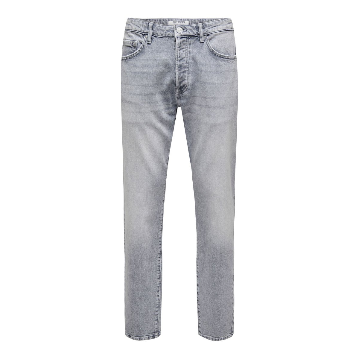 Jean Coupe Décontractée light grey denim, ONLY & SONS