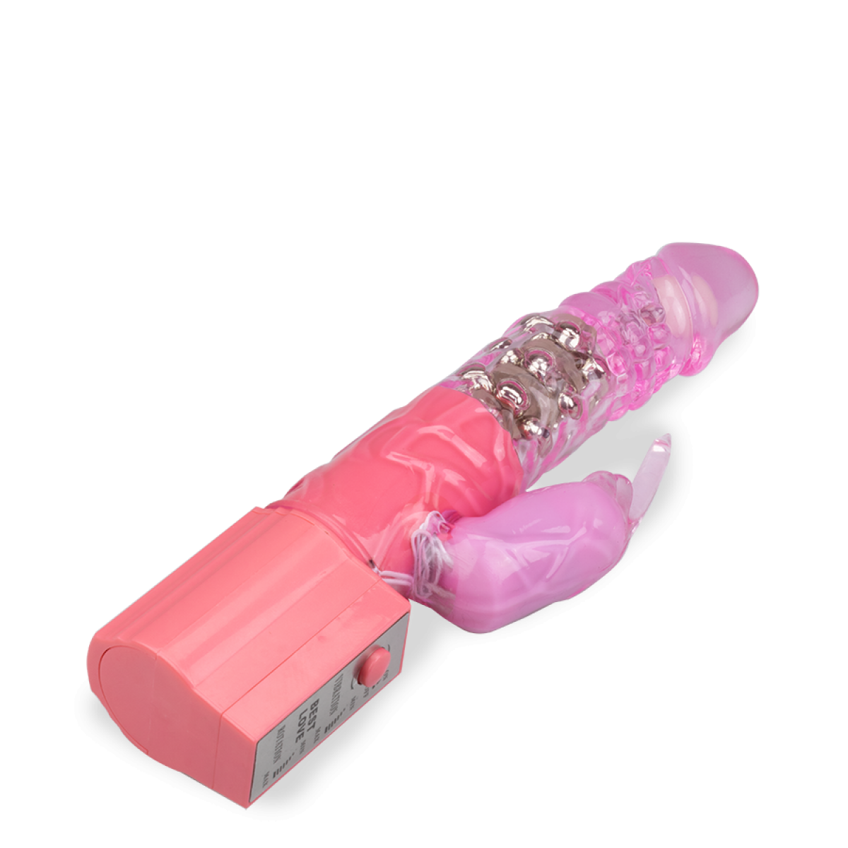Vibromasseur vibro rabbit diamètre XL rose, LOVE AND VIBES