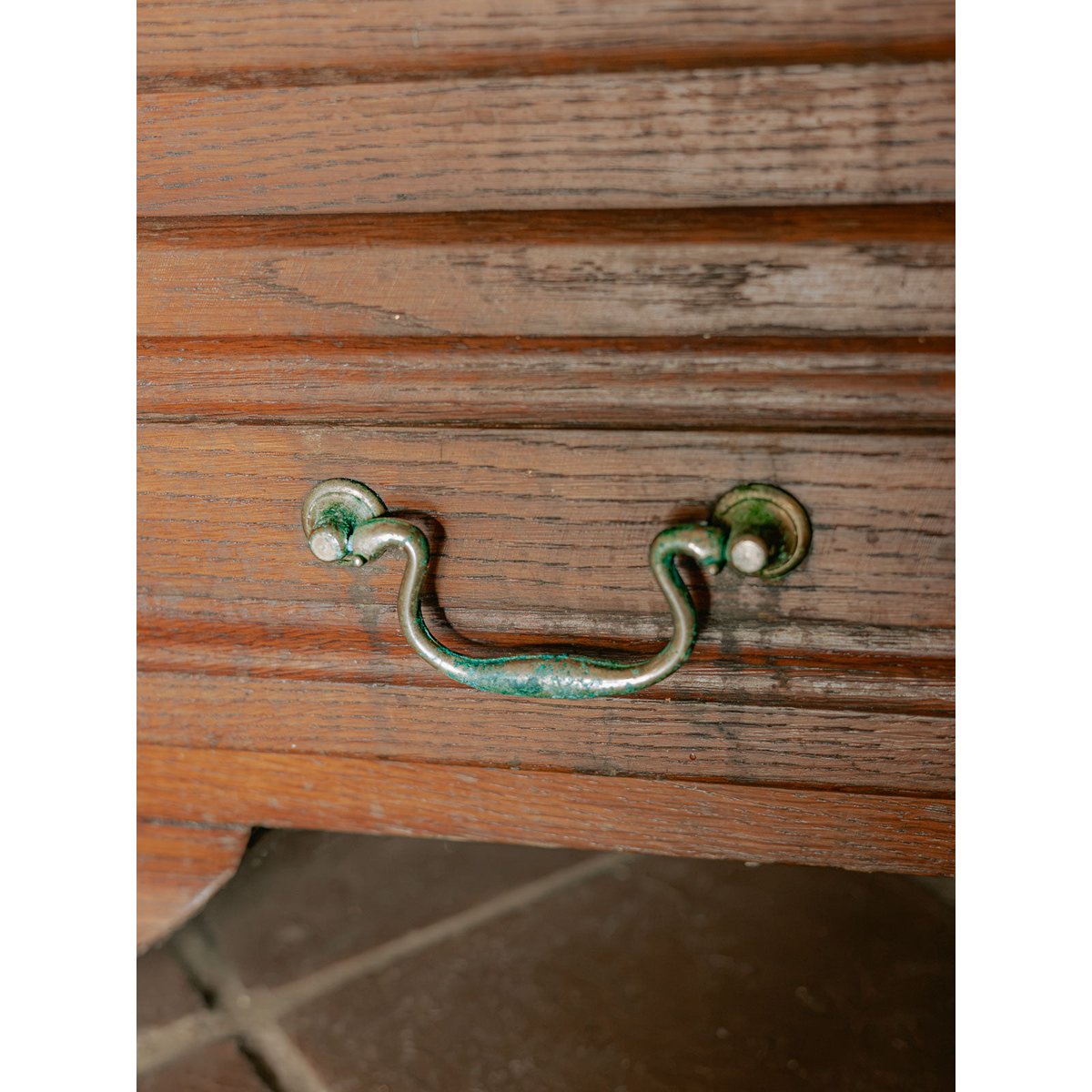 Commode classique en chêne massif Garance N°701 - Bon état bois clair, DEBONGOUT