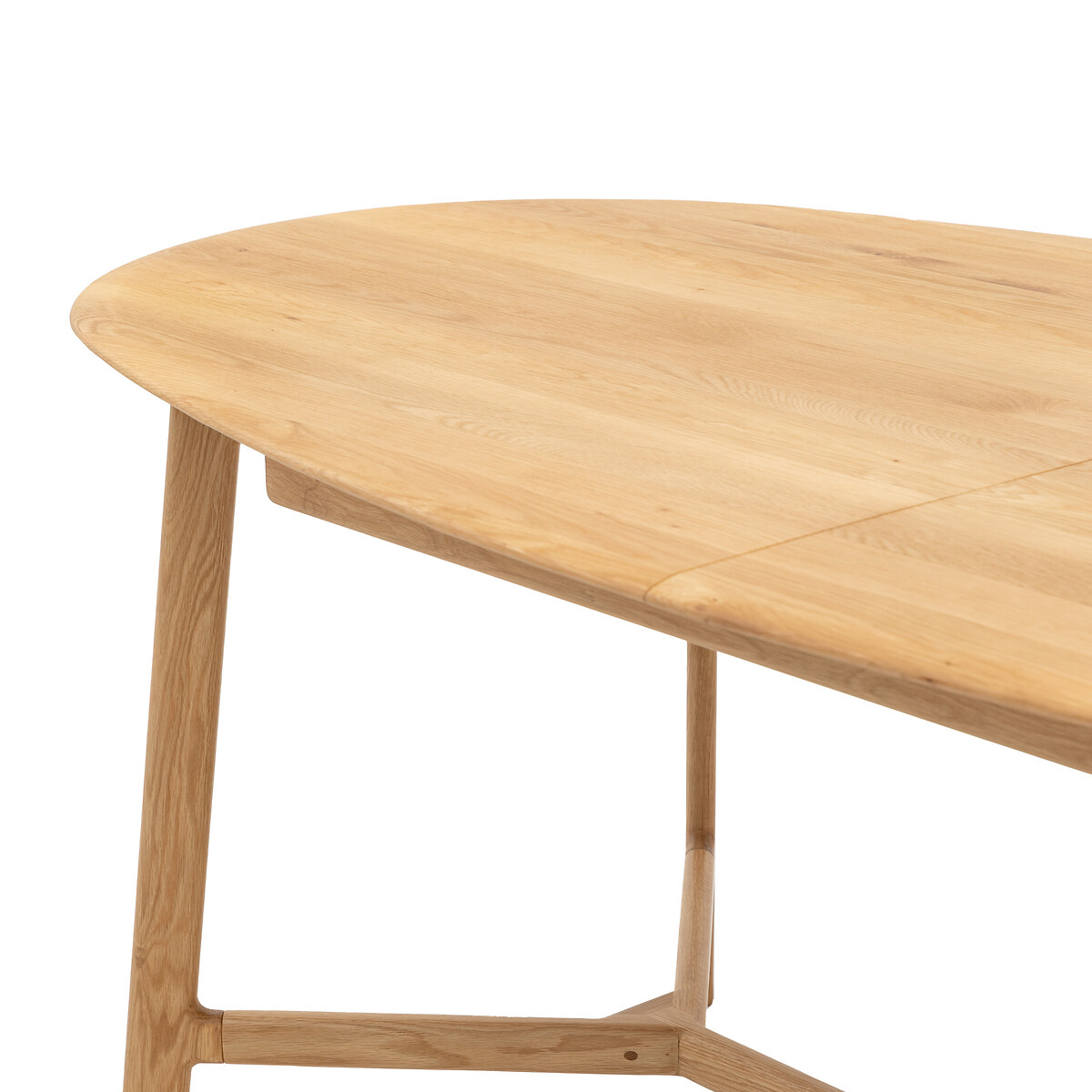 Murwara Oak Extendable Oval Dining Table (Seats 8) oak, ÉDITÉ