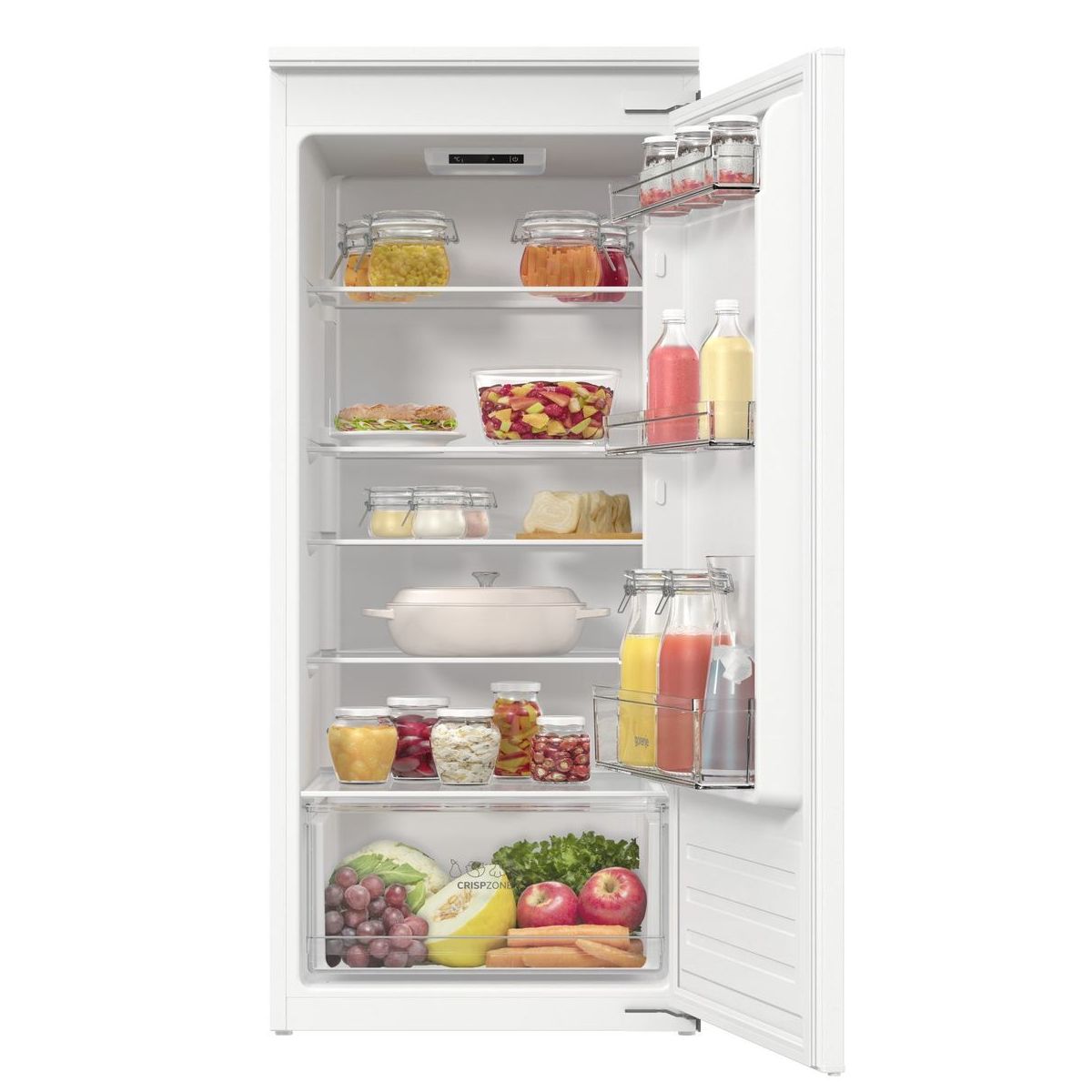Réfrigérateur 1 porte encastrable RI512E41 couleur unique, GORENJE