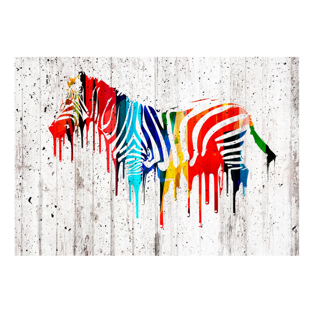 Papier peint intissé panoramique Animaux Urban Safari multicouleur, EDEN