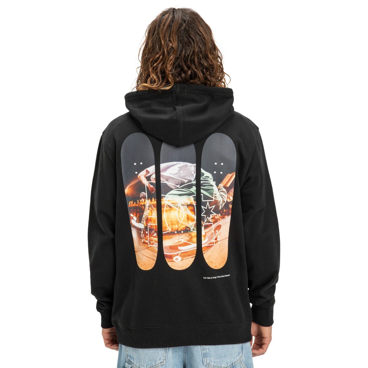 Sweat à capuche. noir black, DC SHOES