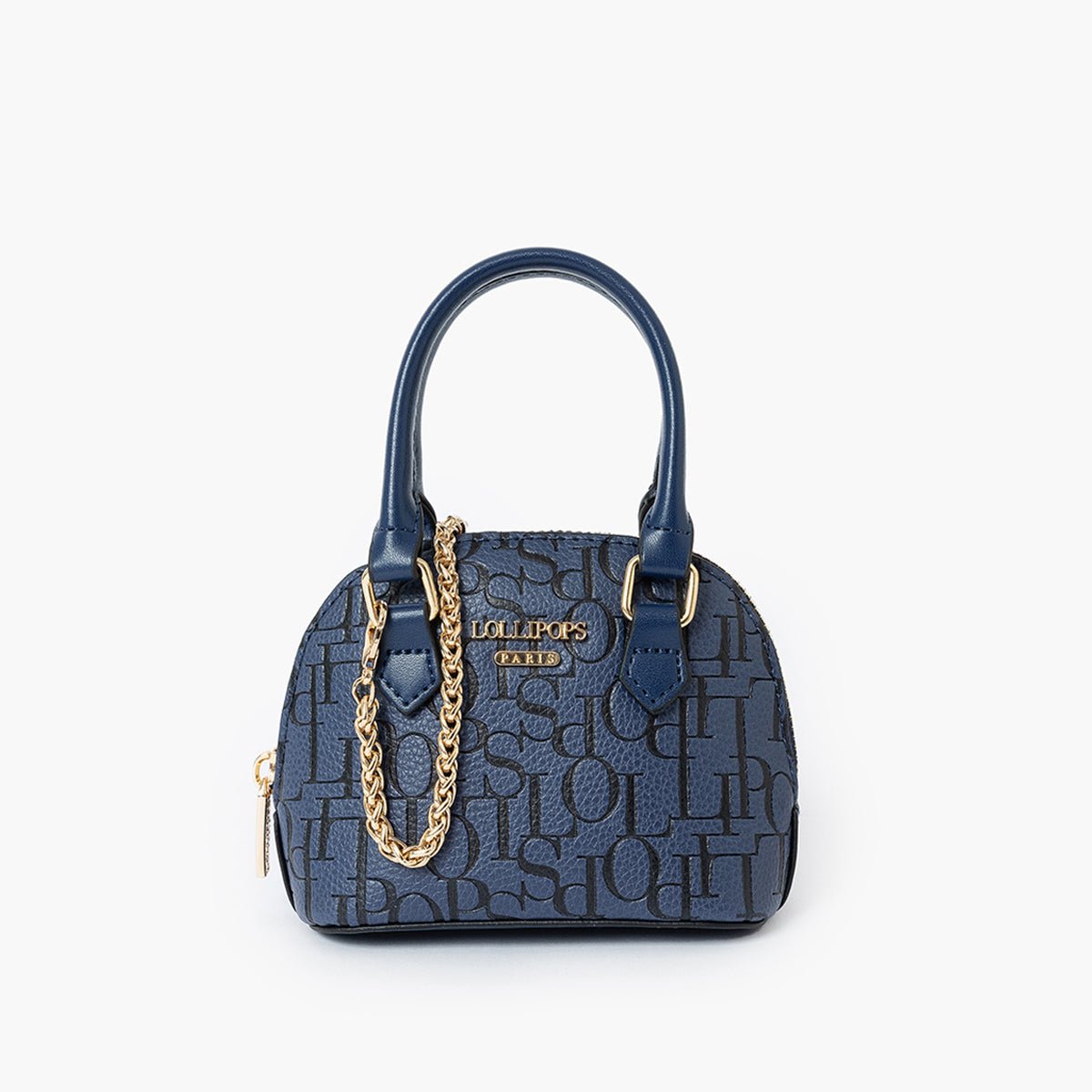 Petit sac shopper bleu Sanja bleu marine, LOLLIPOPS