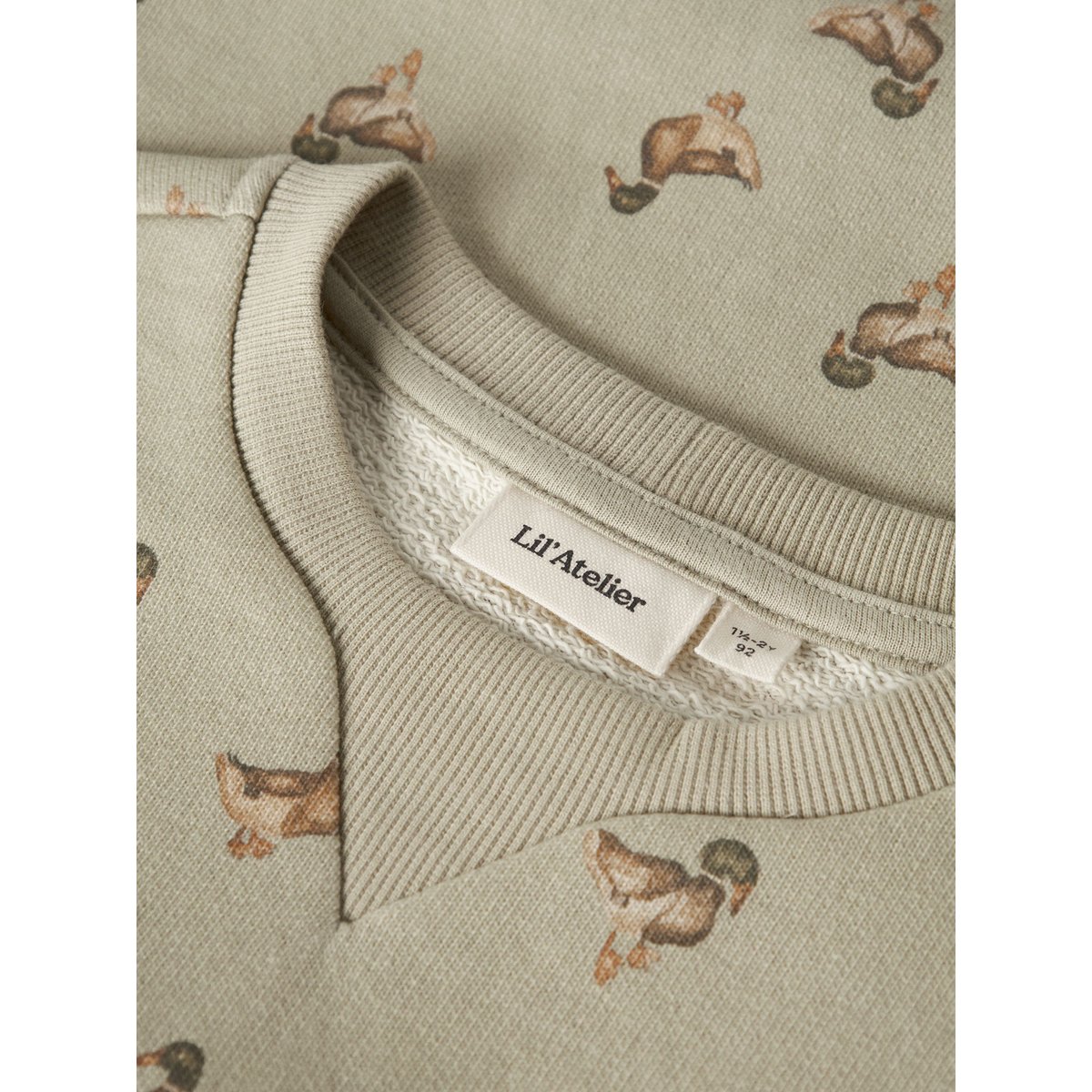 Sweat-Shirt gris - moss gray1, NAME IT