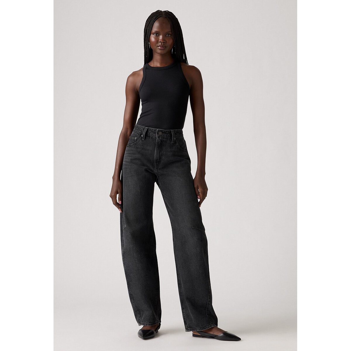 Baggy dad barrel jeans rebel edge barre, LEVI'S