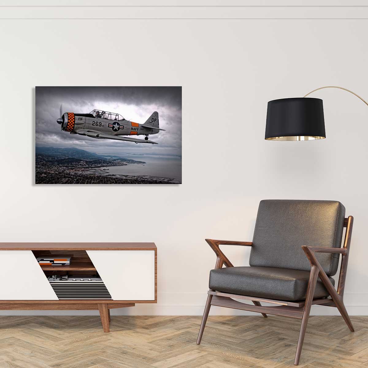 Tableau navy in the sky tableau alu dibond, HEXOA
