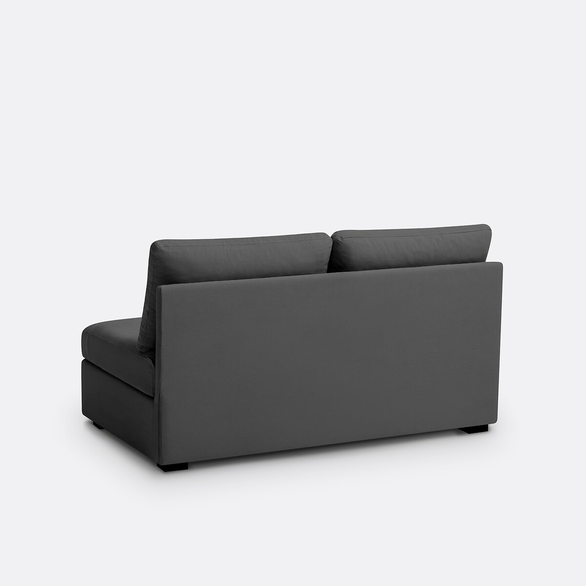 Banquette convertible Comfort Bultex®, Robin gris anthracite, SO'HOME