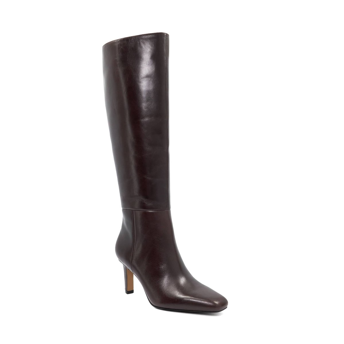 Bottes au genou à talons - STANDIN brown-leather, DUNE LONDON