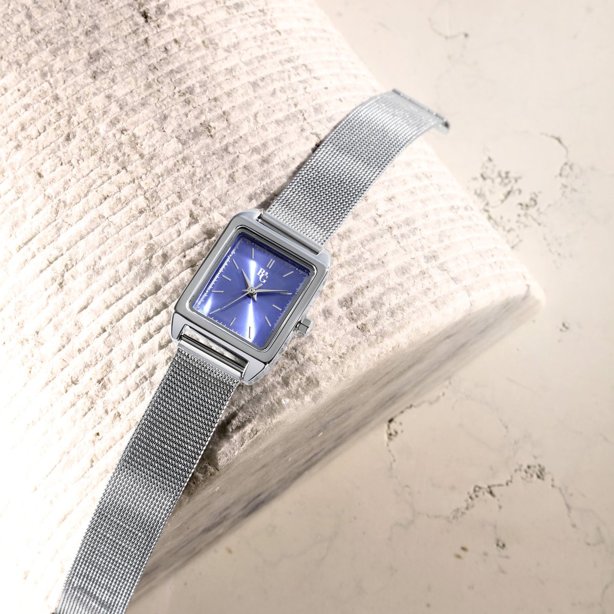 Montre CANDY bleu, mat, B&G