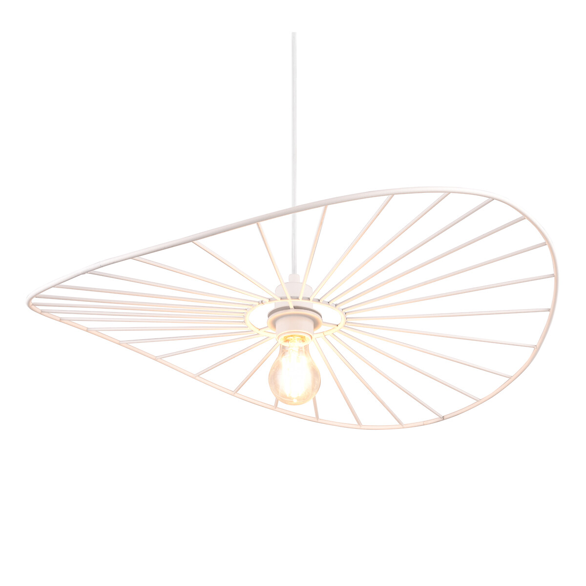 Candeeiro de teto Chapeau, TRIO Lighting branco, TRIO LIGHTING