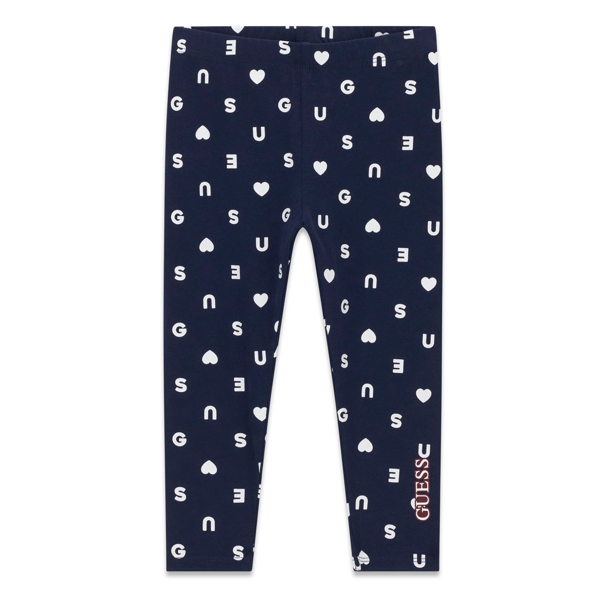 Leggings À Imprimé Animal bleu foncé, GUESS KIDS