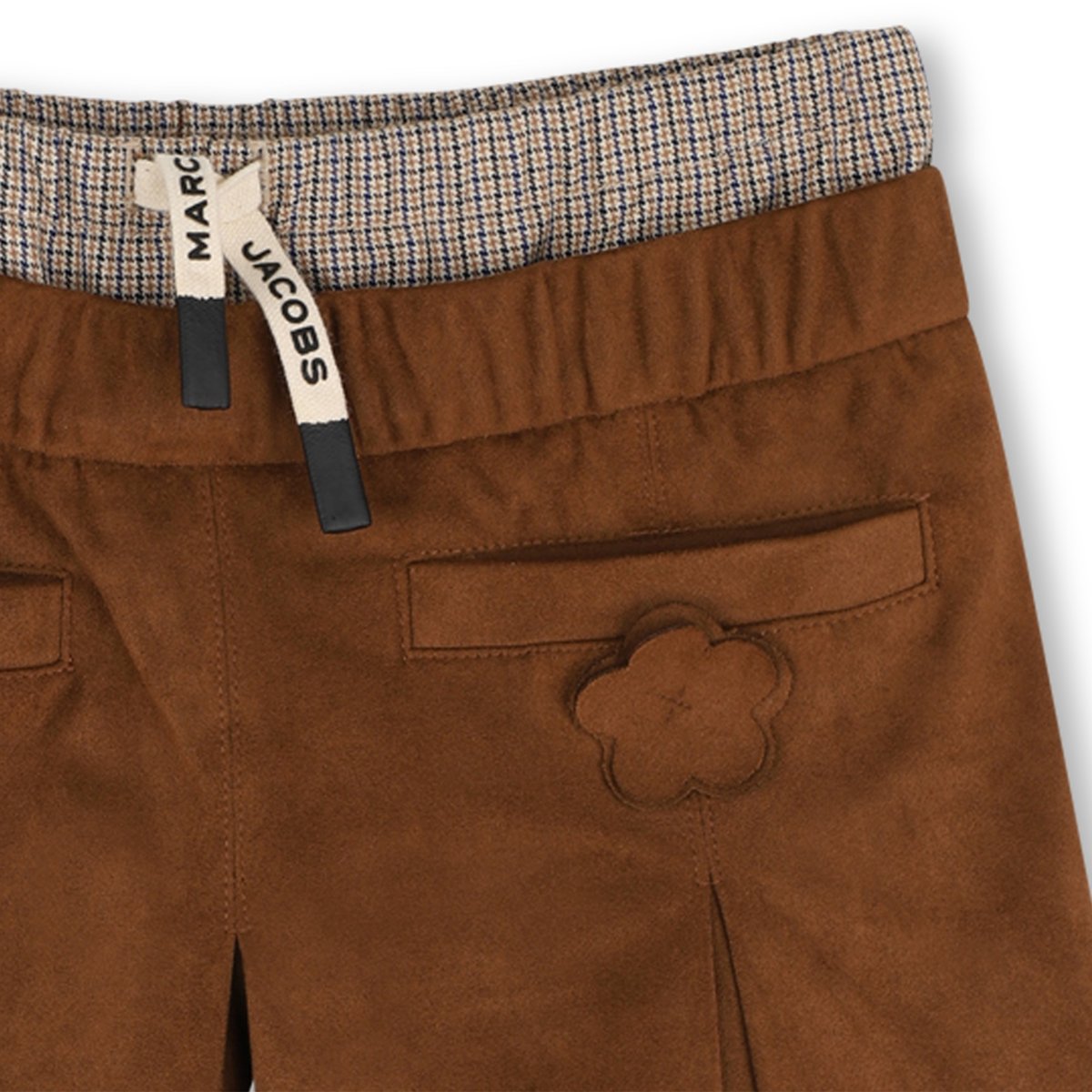 Jupe-short en suede nuthatch, MARC JACOBS
