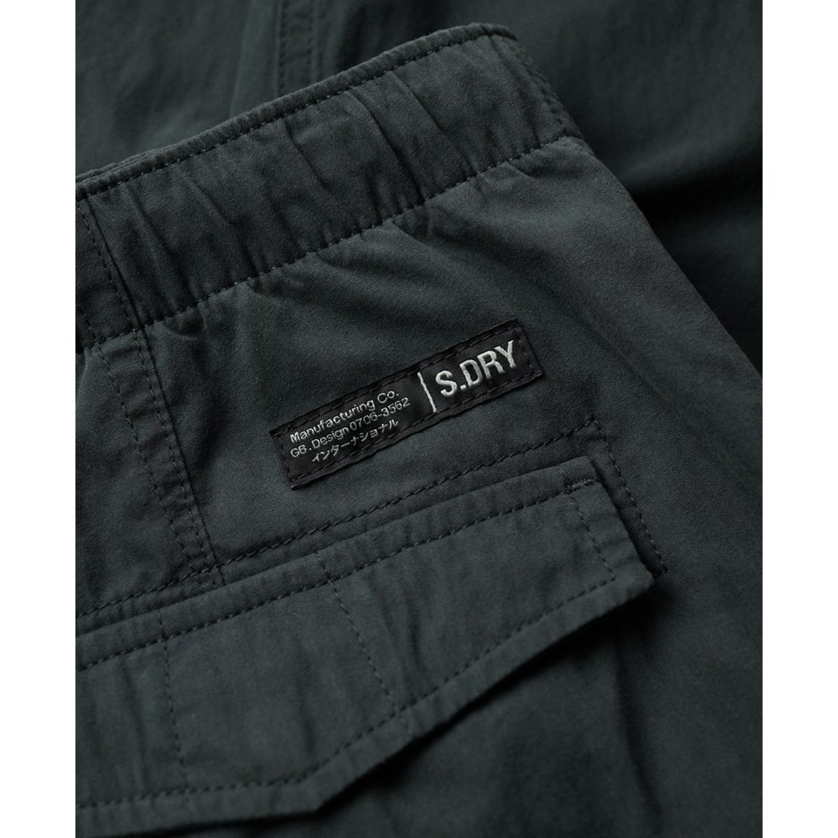 Pantalon Grip Parachute bleu nuit foncé, SUPERDRY