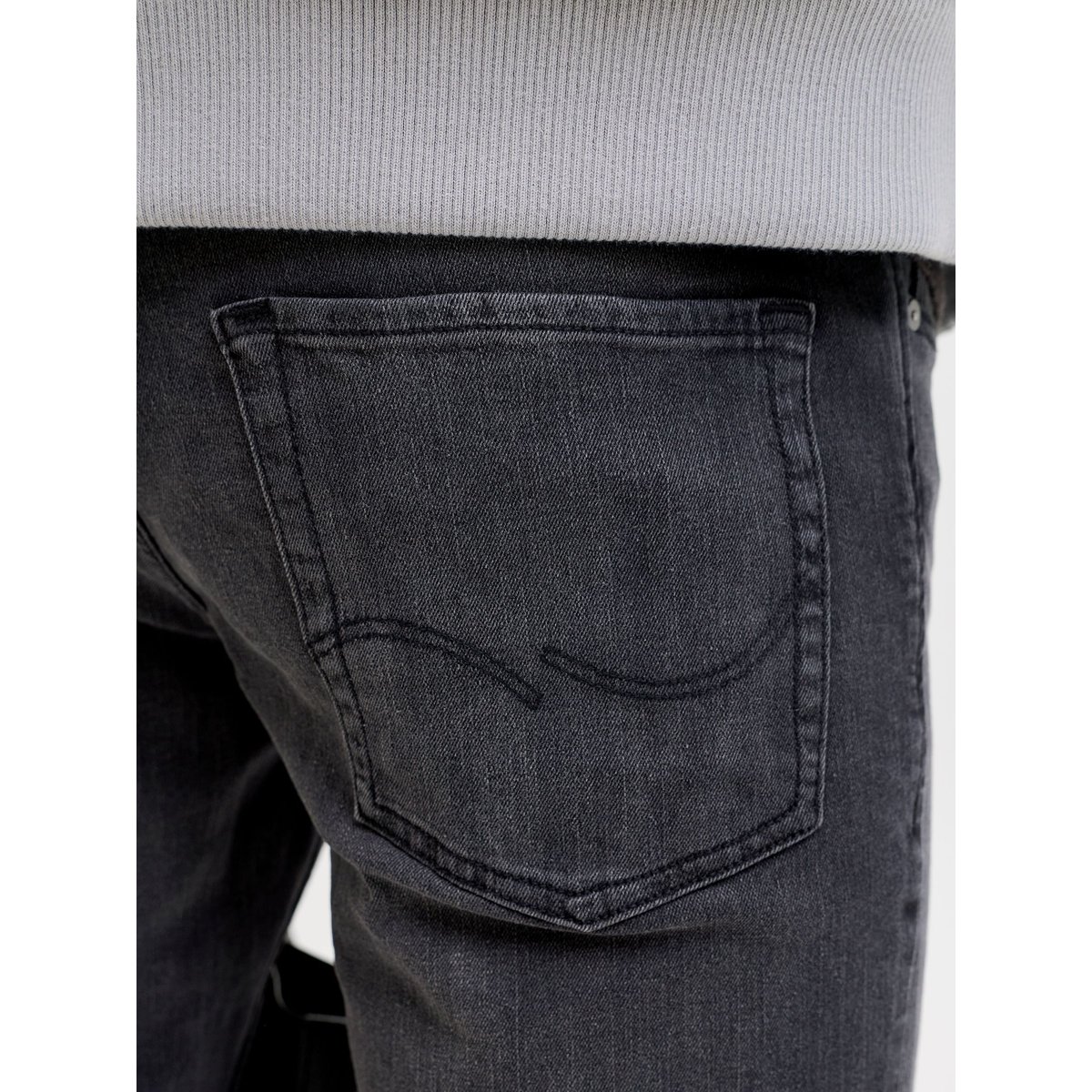 Coupe Slim Droite black denim, JACK & JONES