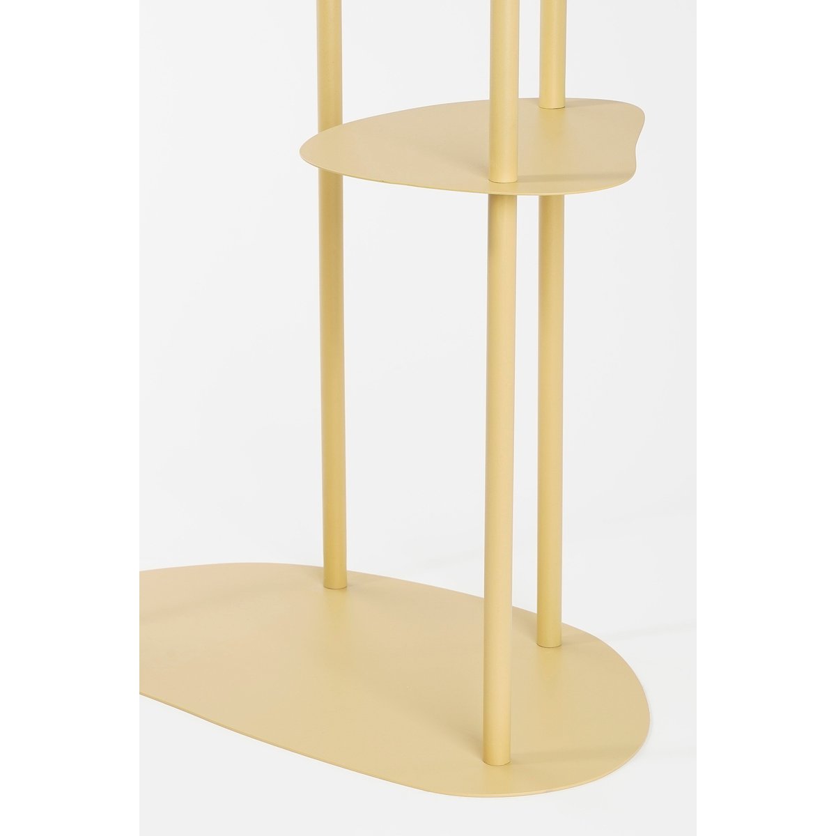 Support de pots de fleurs FONDA jaune clair, MICA DECORATIONS