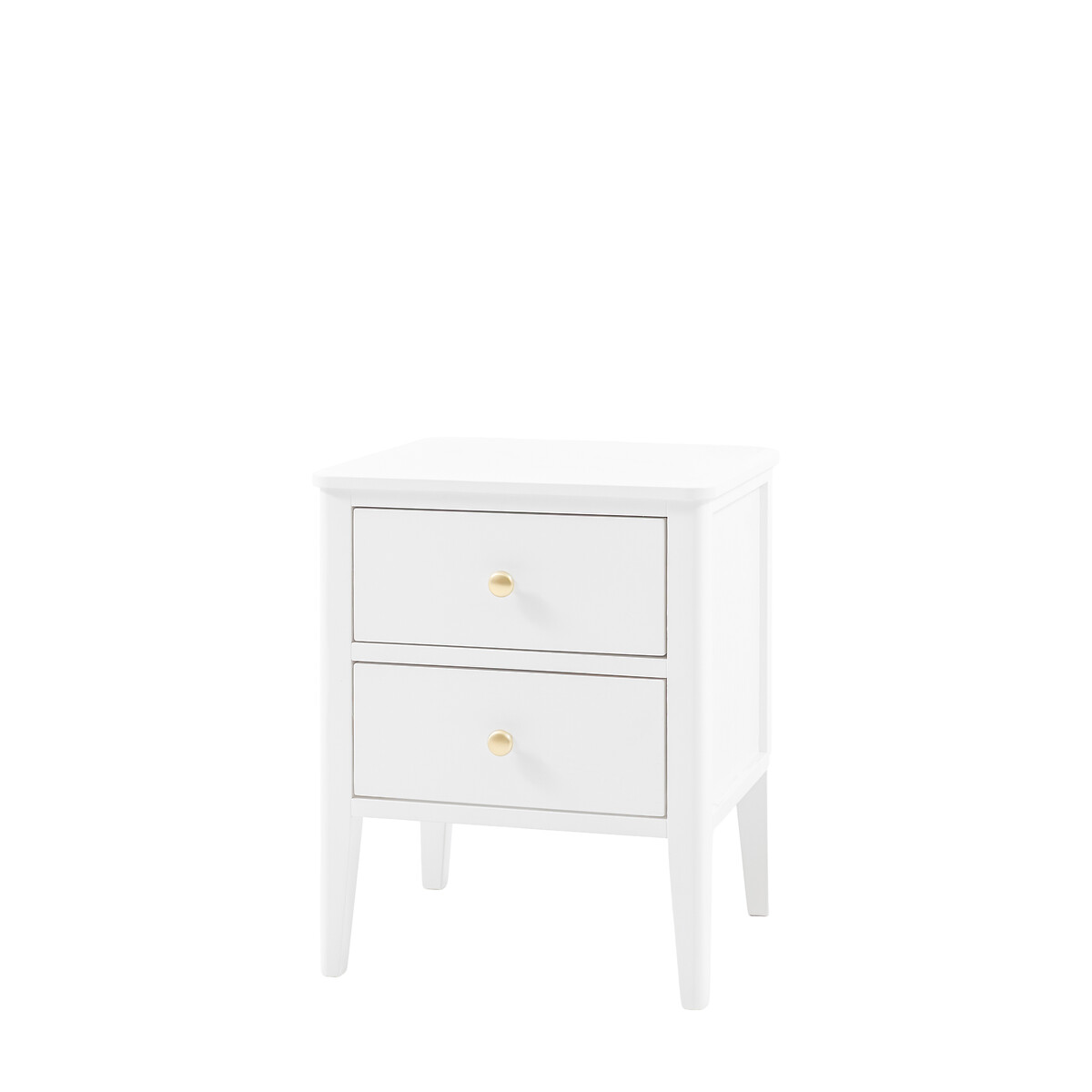 Amberly 2 Drawer Bedside white, SO'HOME
