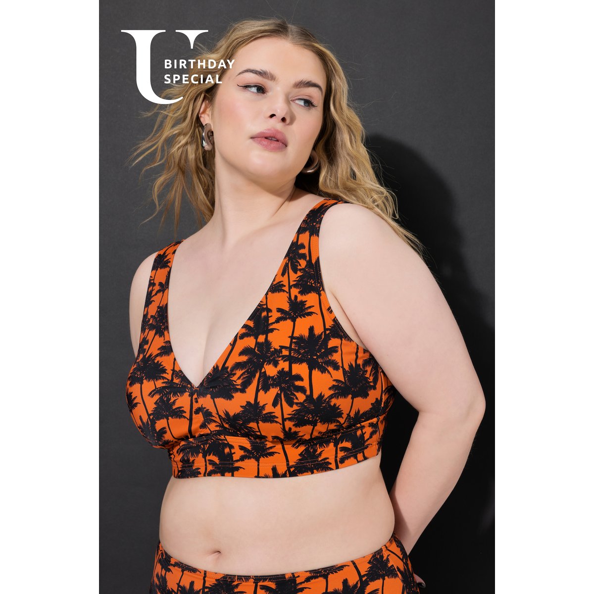 Haut de bikini avec bonnets souples citrouille, STUDIO UNTOLD