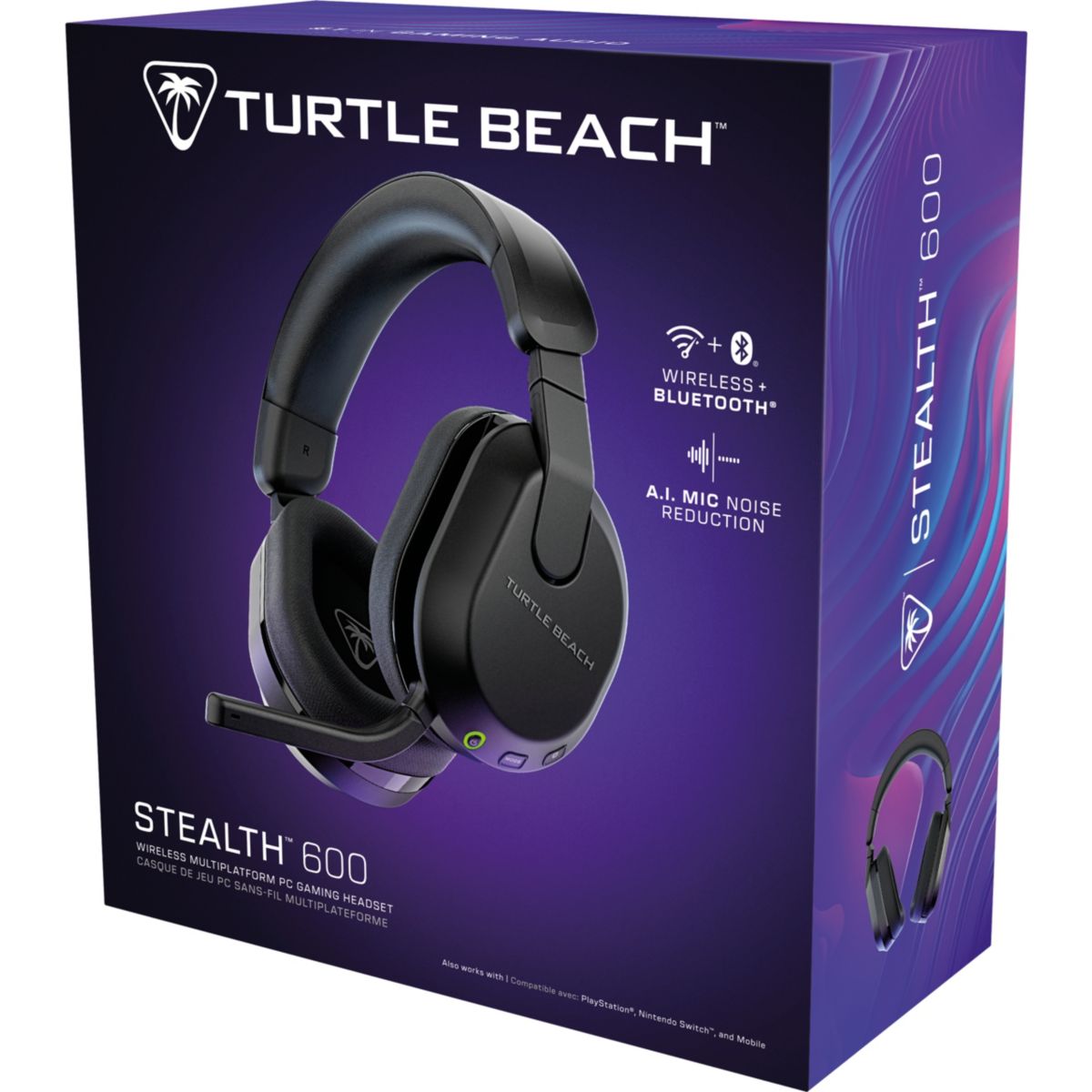 Casque gamer Stealth 600 GEN3 PC Noir couleur unique, TURTLE BEACH