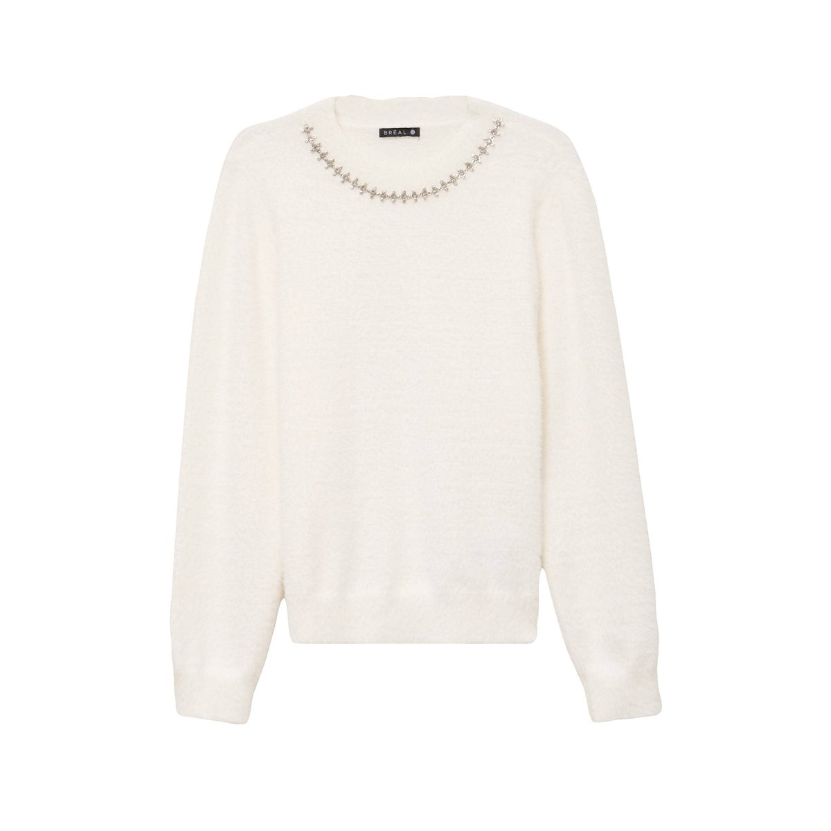 Pull manches longues ecru, BREAL