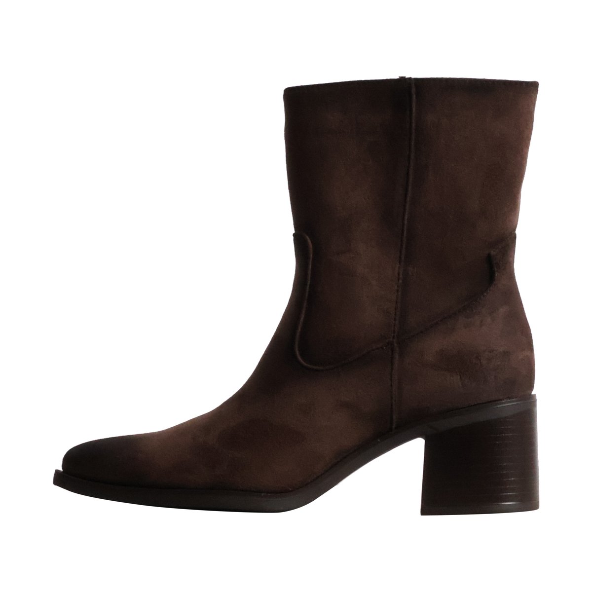 Bottines à Zip marron, THE DIVINE FACTORY