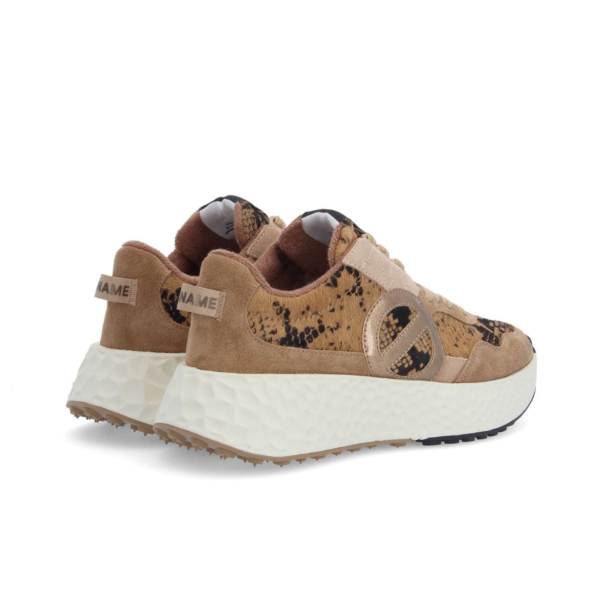 CARTER JOGGER W SNAKE KISS SABLE - Collier orné de Cristaux Swarovski® inclus beige, NO NAME