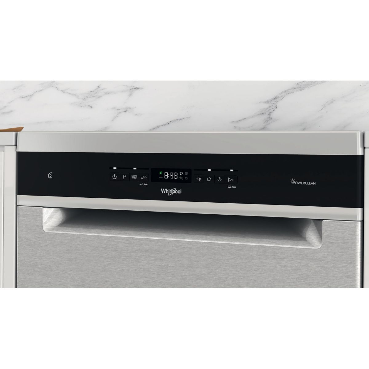 Lave vaisselle 60 cm WH3FB14BN71X couleur unique, WHIRLPOOL