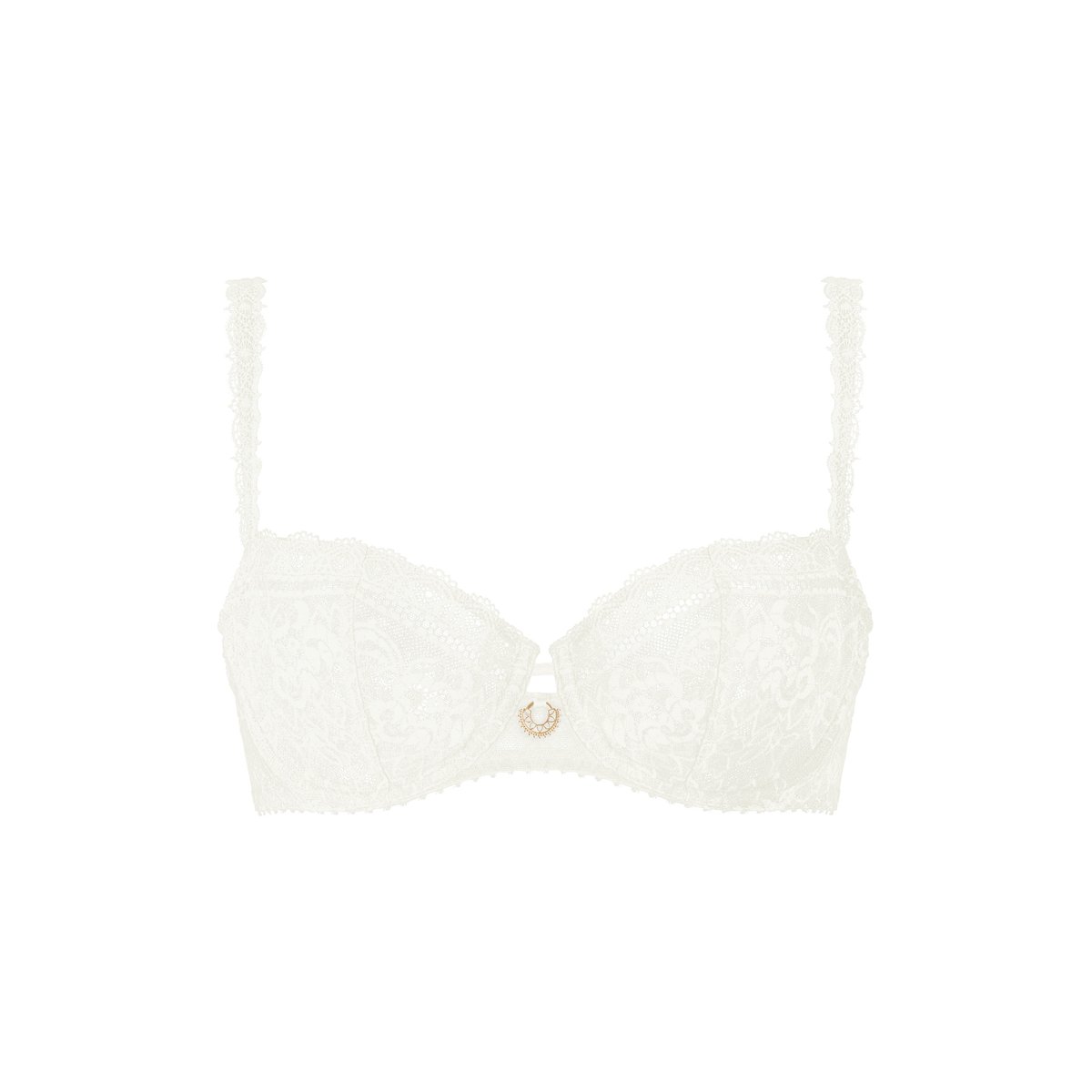 Soutien-gorge Corbeille avec armatures Ivresse baroque blanc, AUBADE