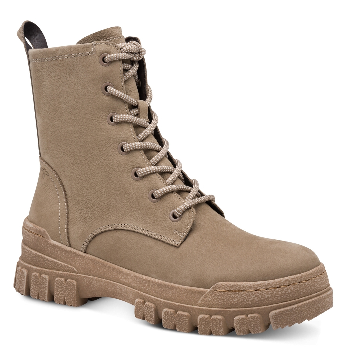 Bottine à talon marron taupe, TAMARIS