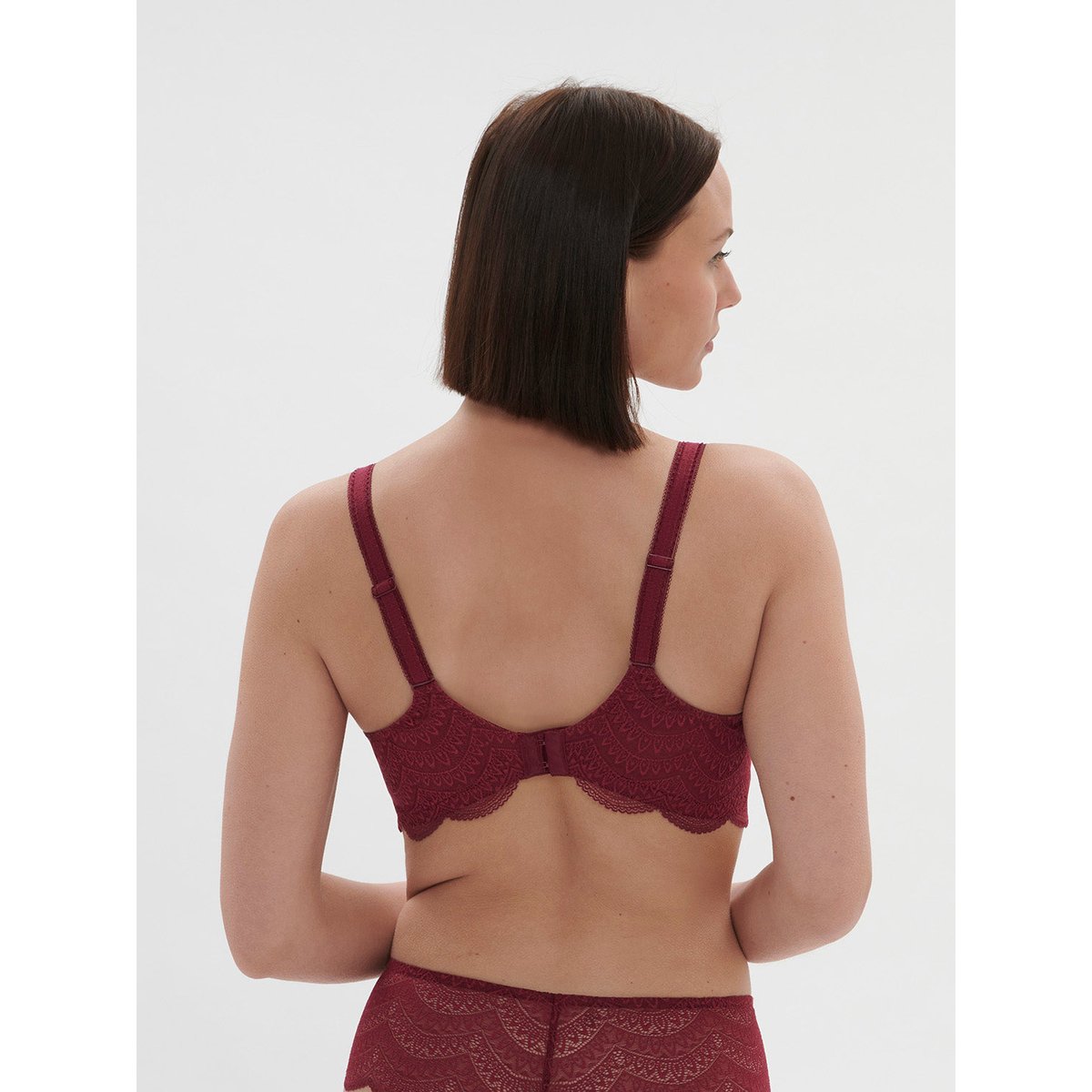 Soutien-gorge avec armatures emboitant, KARMA rouge, SIMONE PERELE