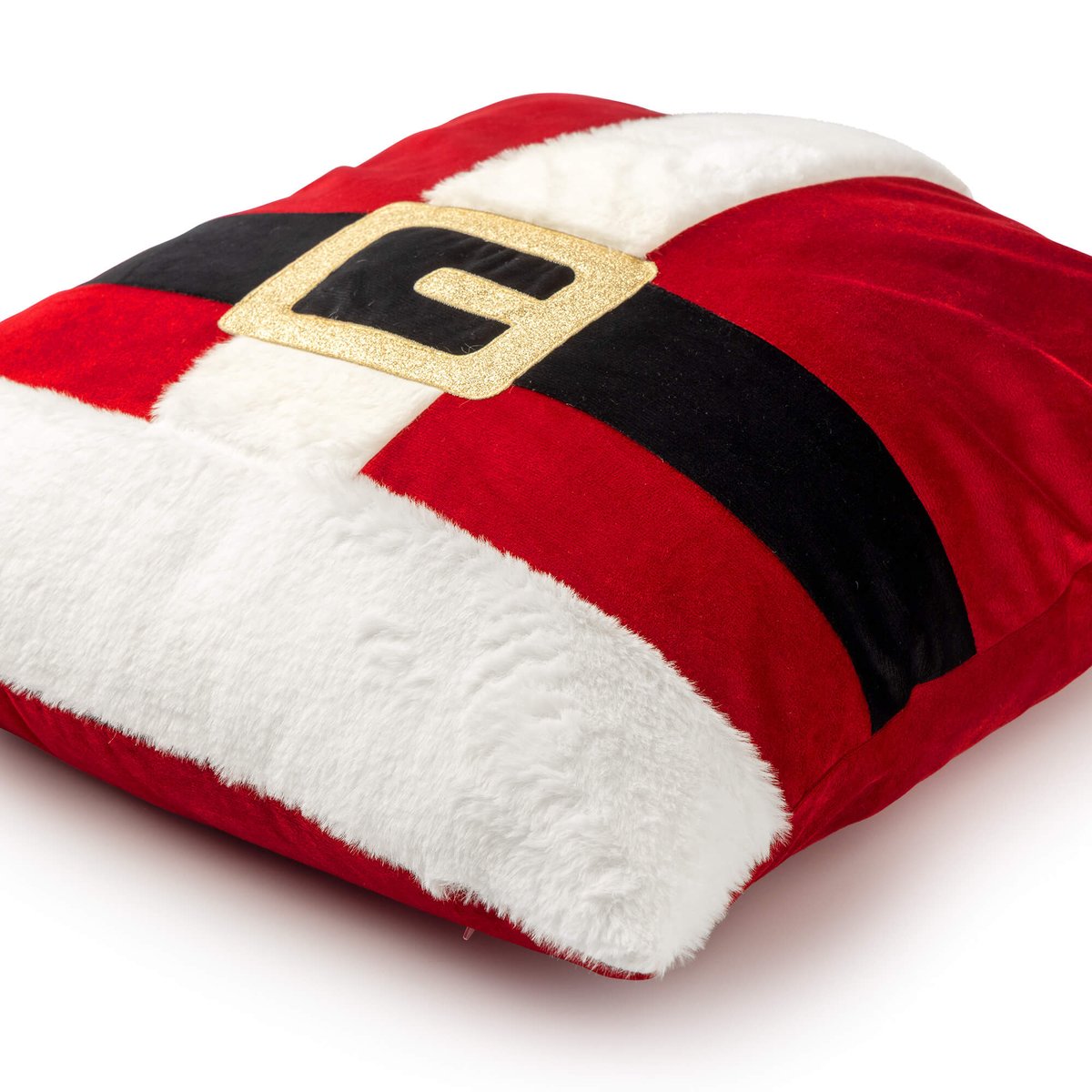 Housse de coussin Santa Belly rouge, DUTCH DECOR