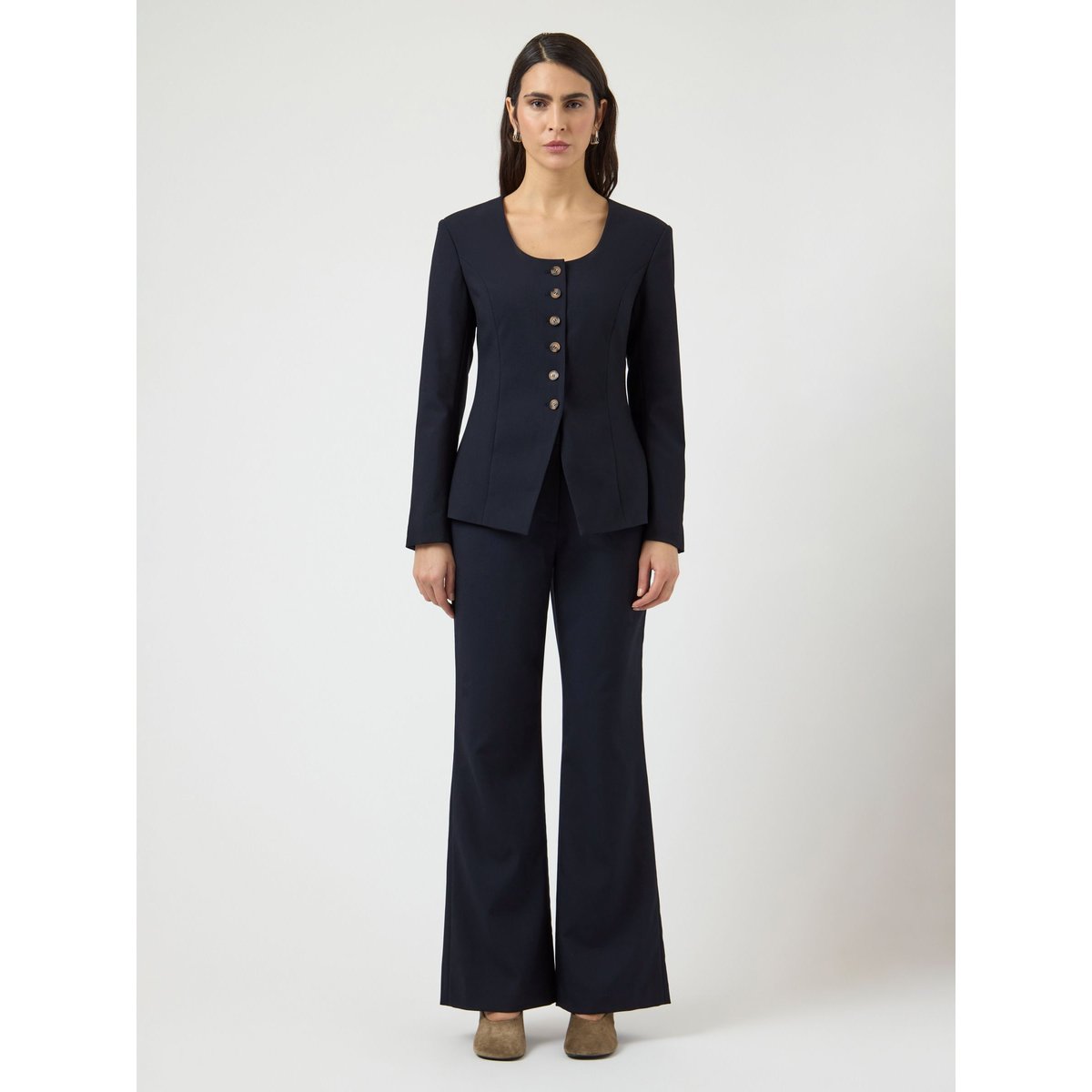Blazer navy blazer, YAS
