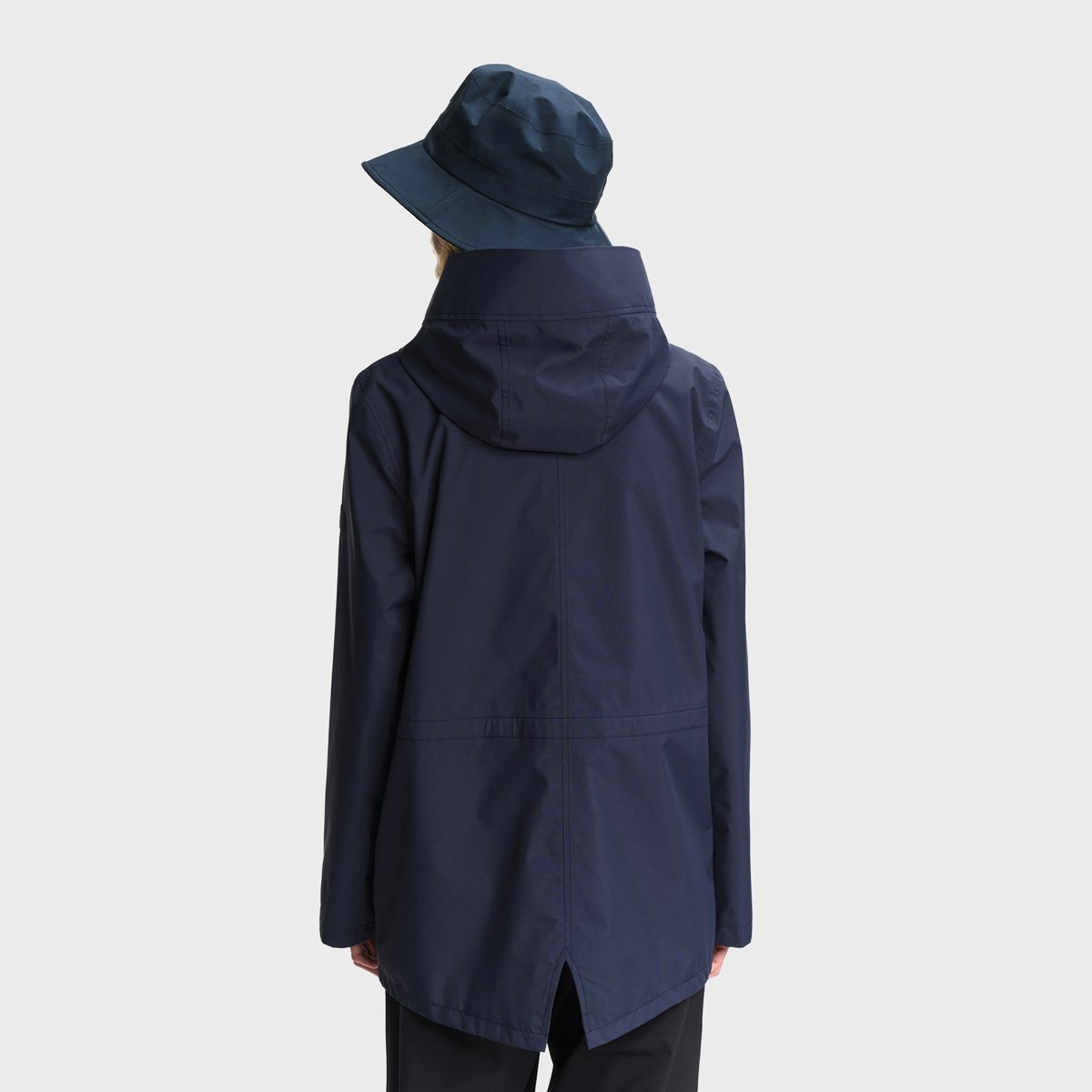 Parka courte imperméable MTD bleu marine, AIGLE
